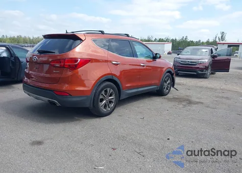 2015 Hyundai Santa Fe Sport 2.4L z USA, uszkodzony, nr VIN 5XYZU3LB8FG238420